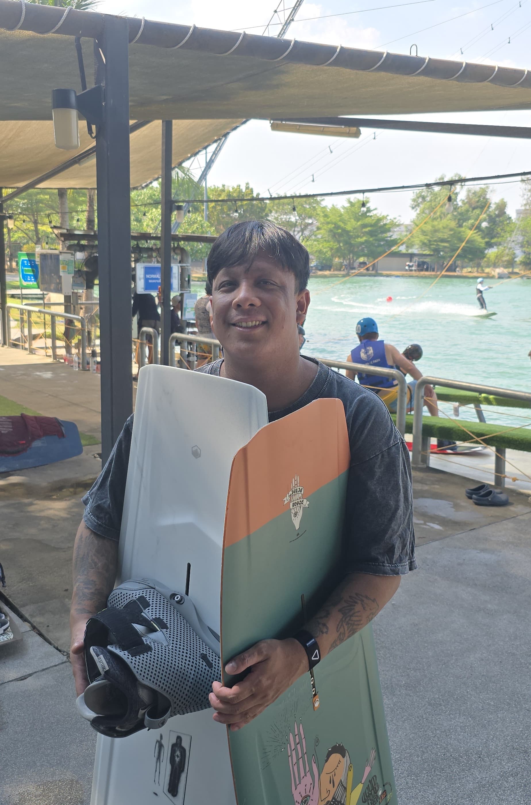 Riding on Air at Thai Wake Park - Wake Parks Thailand blog