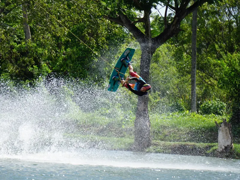 Zanook Wake Park - full cable wake park in Bang Bon, Thailand